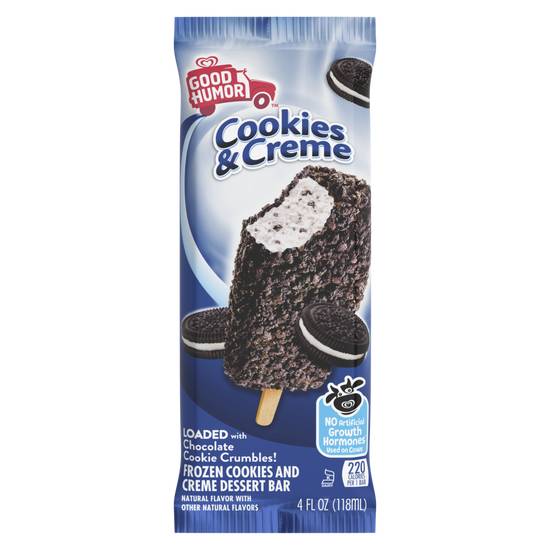 Order Good Humor - Cookies & Creme Ice Cream Bar food online from IV Deli Mart store, Goleta on bringmethat.com