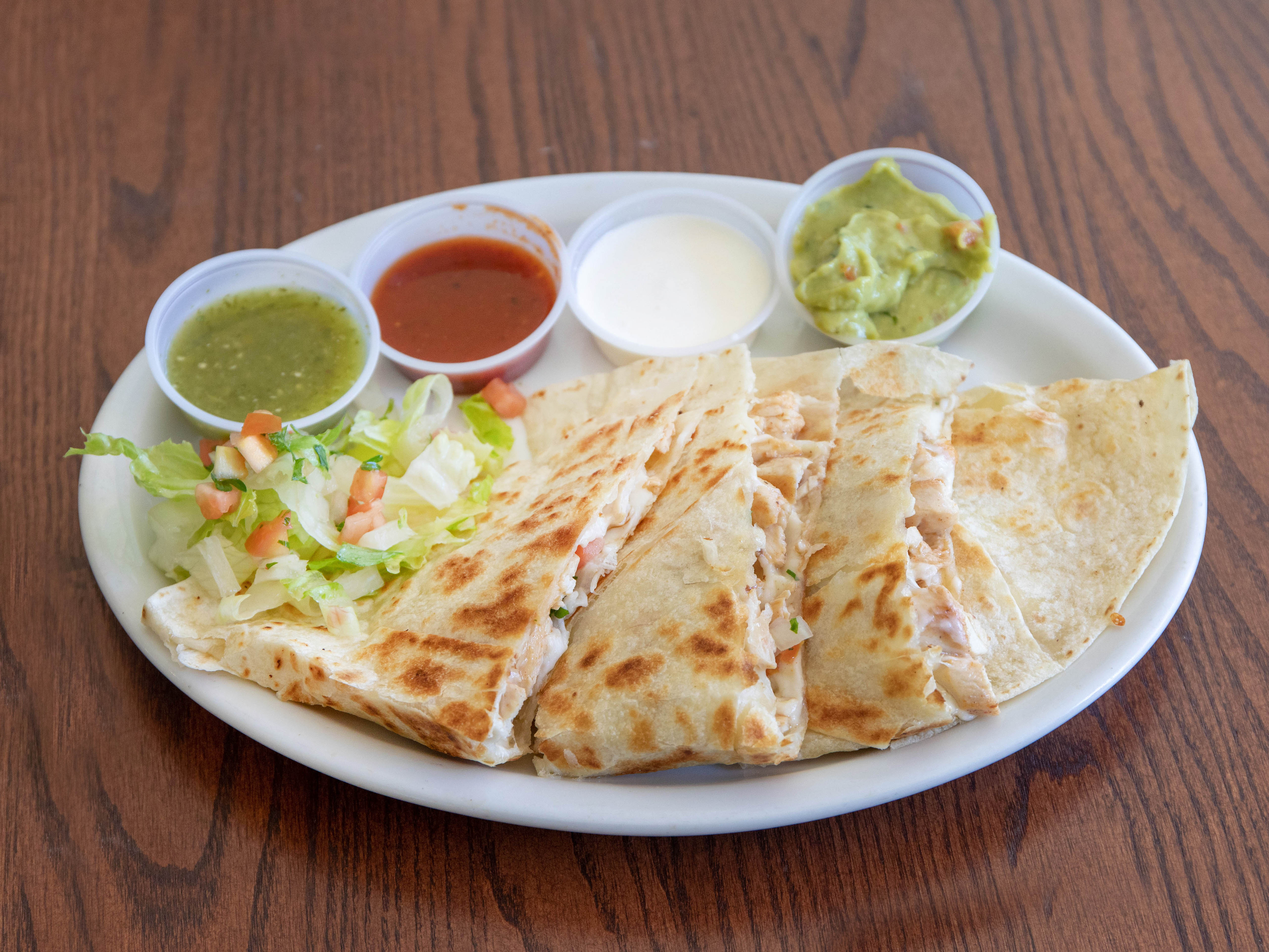 Order Quesadilla Plate food online from Mothership Pizza store, San Mateo on bringmethat.com