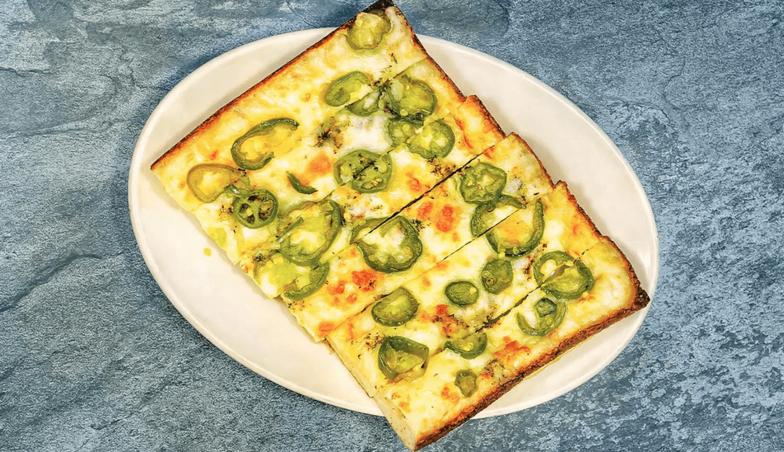 Order Jalapeno Popper Breadsticks - 6 Pieces food online from Breakfast Pizza store, San Francisco on bringmethat.com