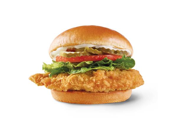 Order Classic Chicken Sandwich food online from Wendy store, Plain City on bringmethat.com