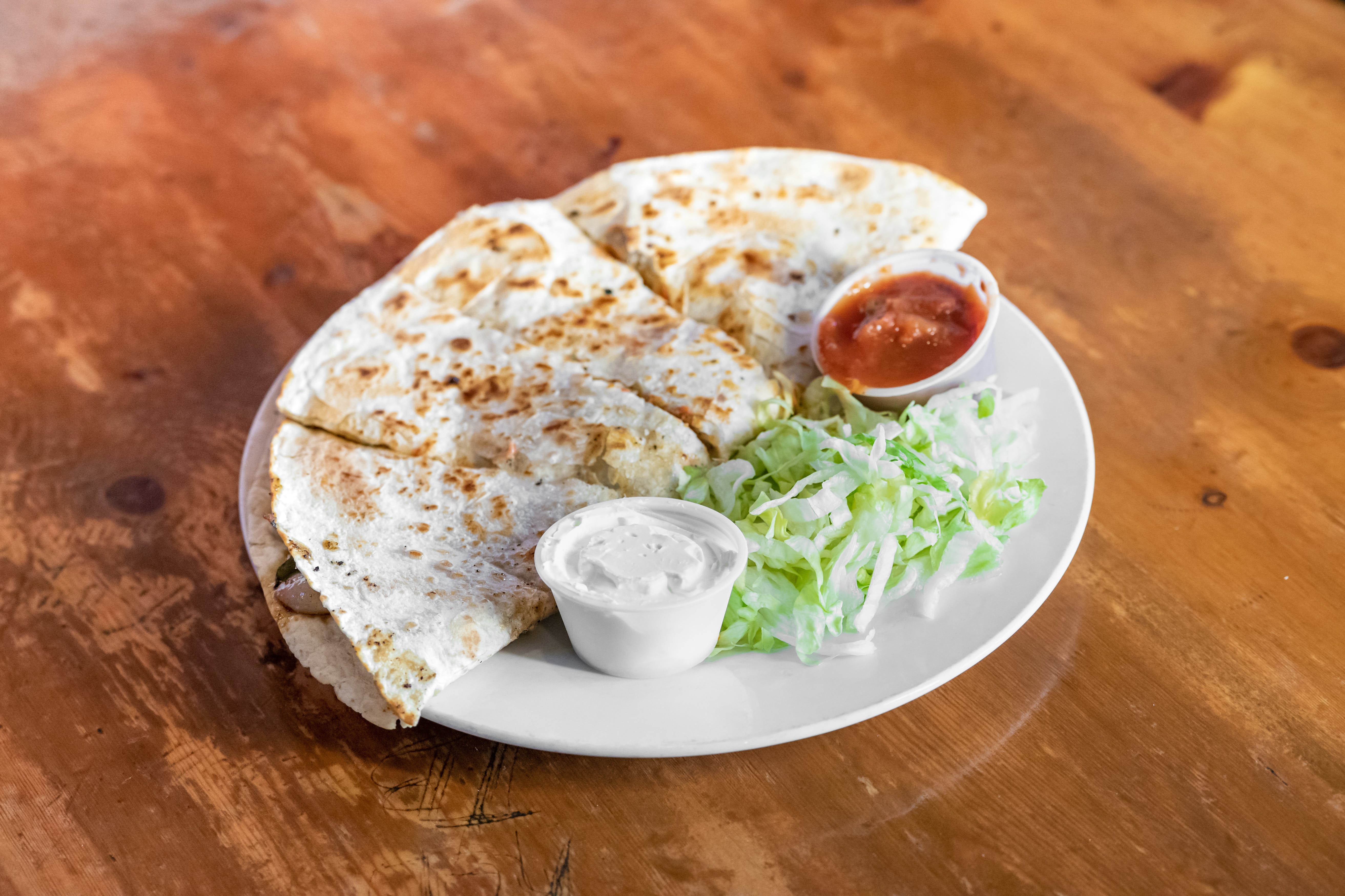 Order Quesadillas - Appetizer food online from George's Pizza store, High Point on bringmethat.com