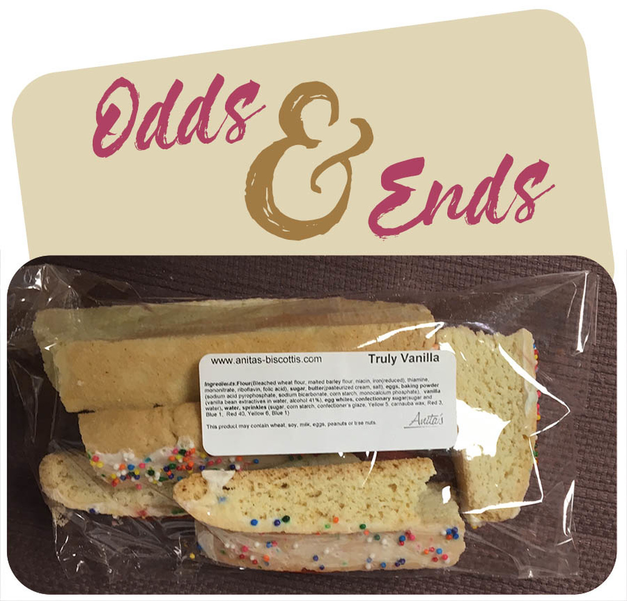 Order Odds & Ends food online from Anita Biscottis store, Sinking Spring on bringmethat.com