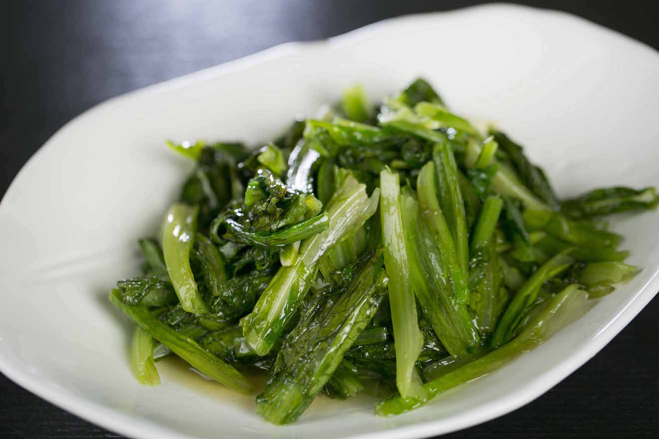 Order D13. Stir Fried a Vegetable with Garlic food online from Icho Izakaya Fusion Cuisine store, Temple City on bringmethat.com