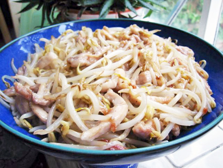 Order 65. Chicken with Bean Sprout food online from New Yee Wo store, Medford on bringmethat.com