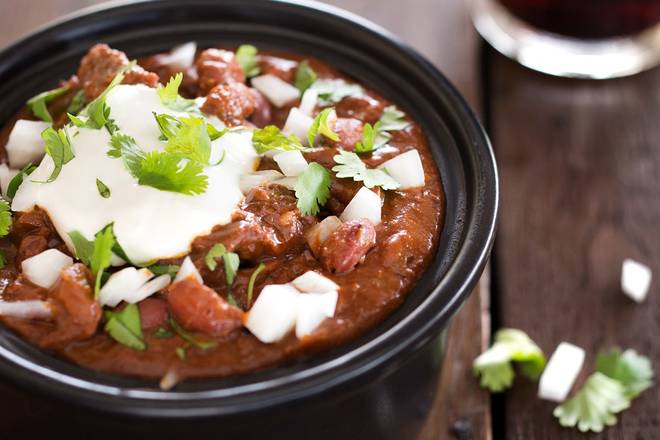 Order Signature Chili food online from World of Beer store, Arlington on bringmethat.com