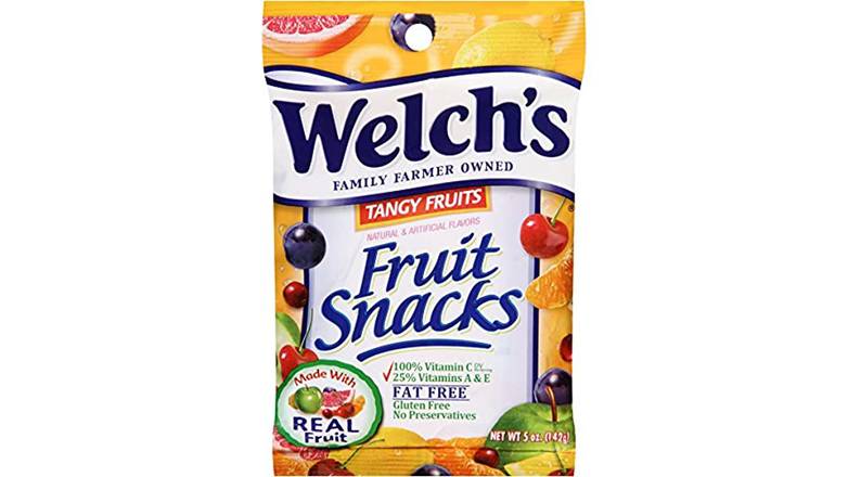 Order Welch'S - Tangy Mixed Fruit Snacks food online from Shell Rock Spring store, Bel Air on bringmethat.com