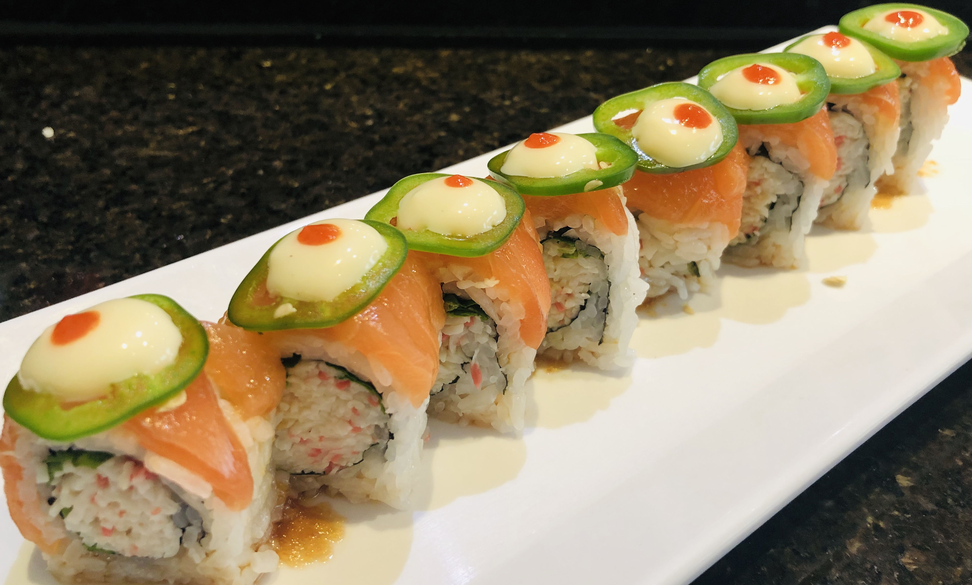 Order Midori Roll food online from Miyagi Sushi store, San Bernardino on bringmethat.com