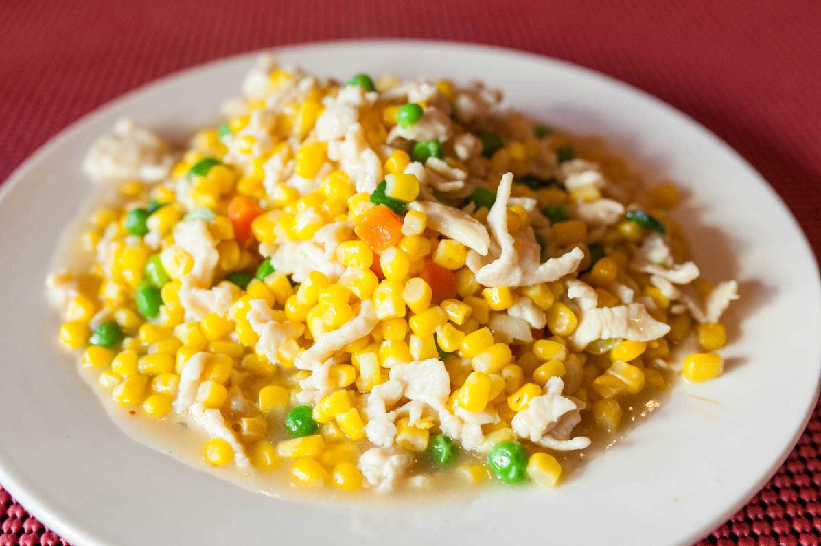 Order 鸡粒玉米 Chicken w/Corn food online from Spices 3 store, Oakland on bringmethat.com