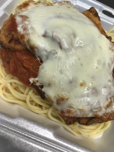 Order Chicken Parmesan with Garlic Bread food online from Joey's Pizza store, Ontario on bringmethat.com