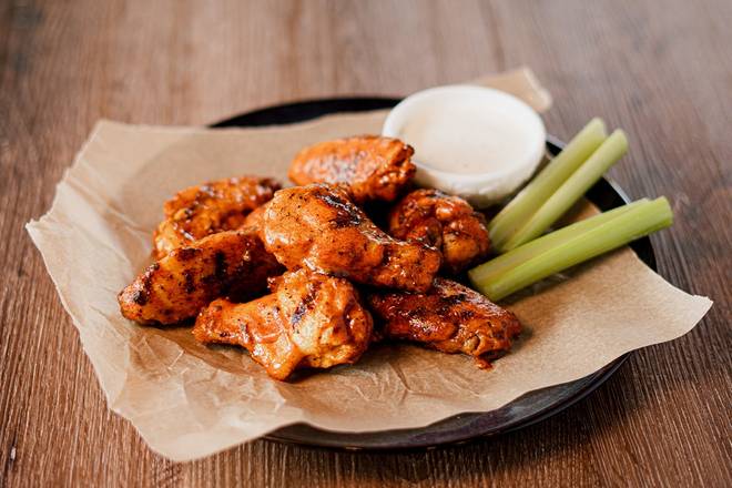 Order Grilled Wings food online from Logans Roadhouse store, Portage on bringmethat.com