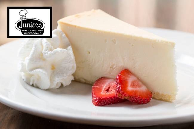 Order Junior's Cheesecake food online from Eleven City Diner store, Chicago on bringmethat.com