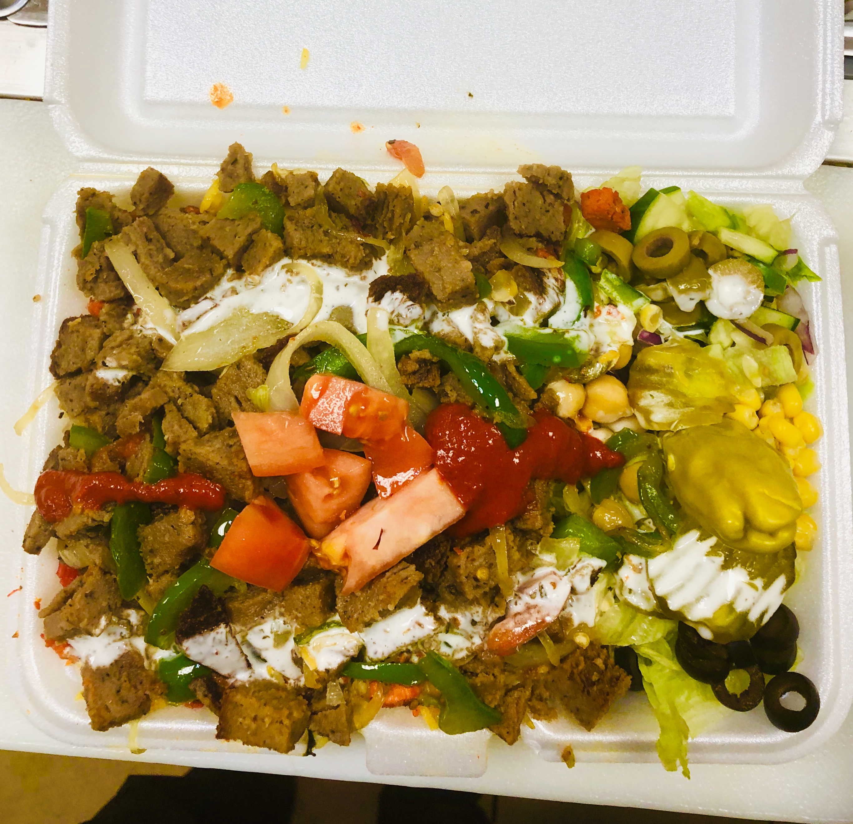 Order Lamb Platter food online from Gyro King 2 store, Paterson on bringmethat.com