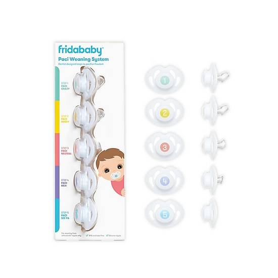 Order Fridababy® 5-Piece Pacifier Weaning System food online from Bed Bath & Beyond store, Lancaster on bringmethat.com