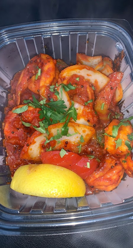 Order Shrimp Bhuna (Gluten Free) food online from Namaste store, Brooklyn on bringmethat.com