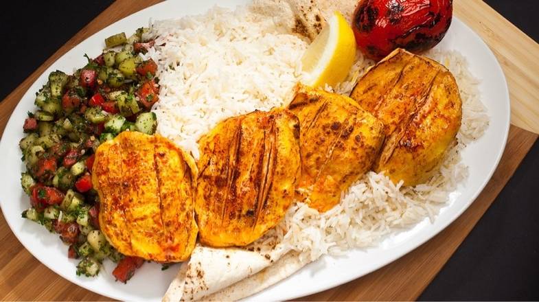 Order #14 Chicken Breast Barg food online from Massis Kabob store, Sherman Oaks on bringmethat.com