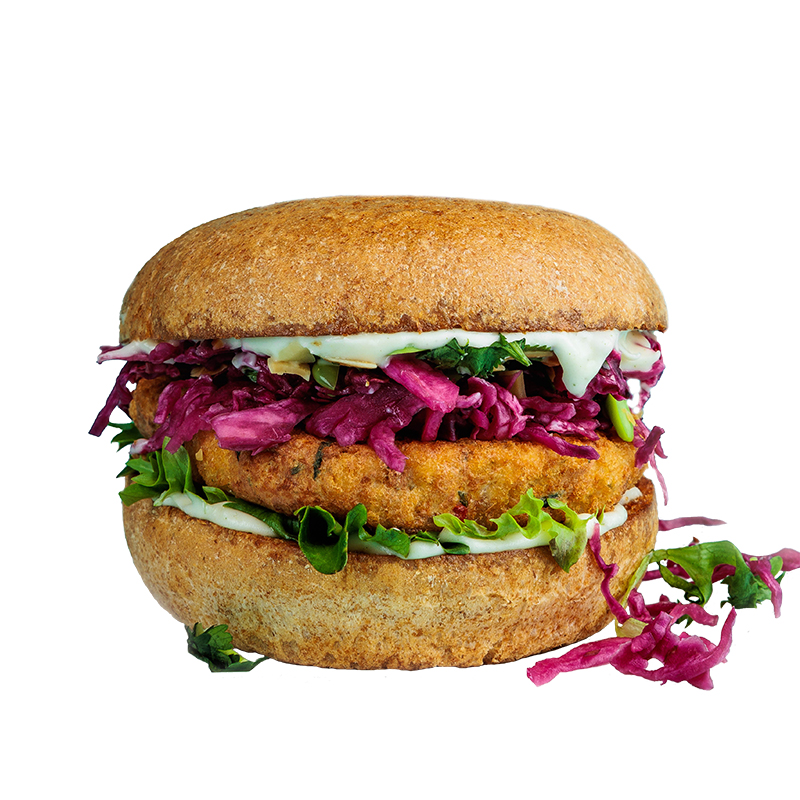 Order Wasabi Crabcake Sandwich food online from Native Foods store, Chicago on bringmethat.com