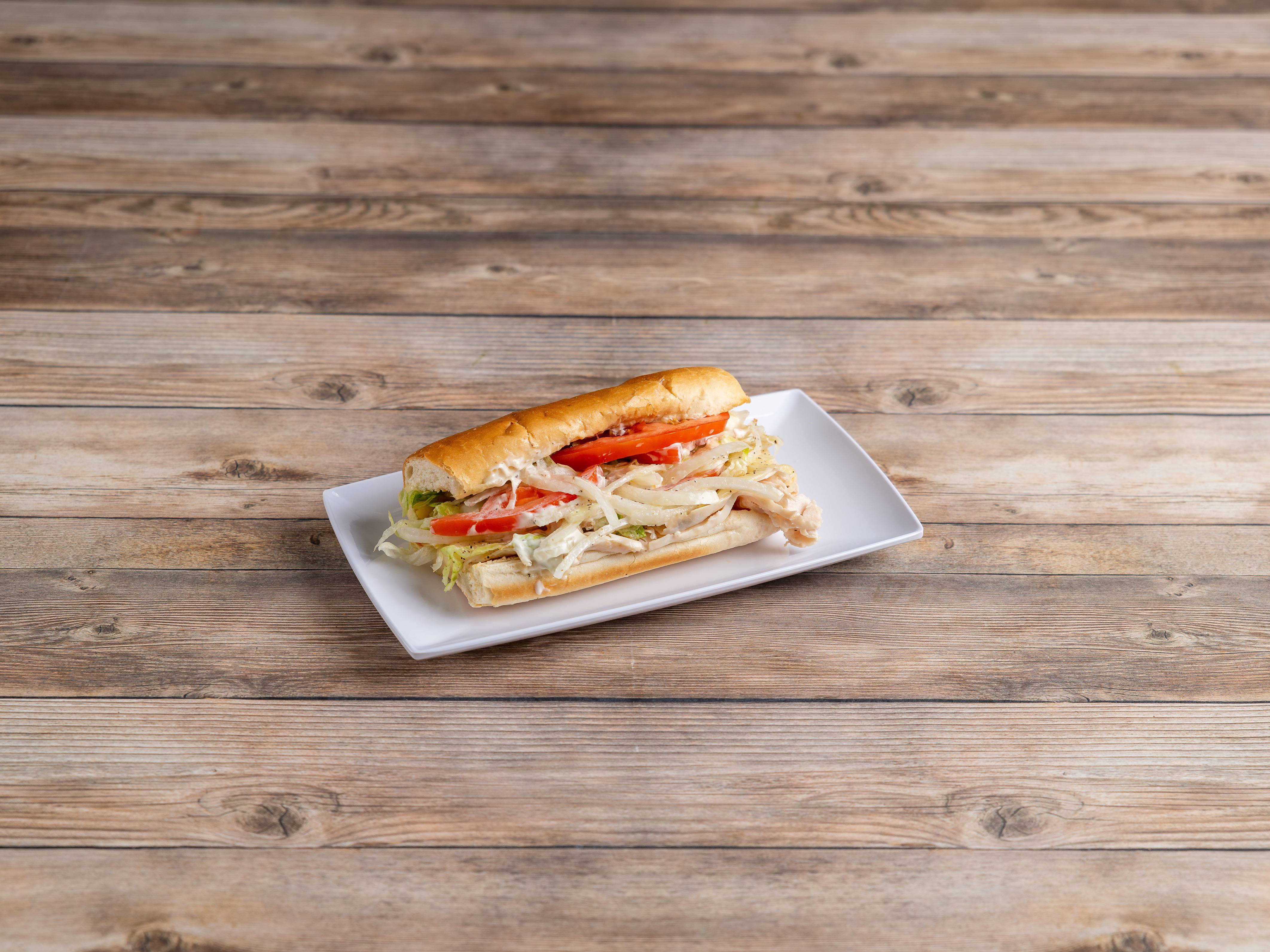 Order Turkey and Cheese food online from Zero's Subs store, Virginia Beach on bringmethat.com