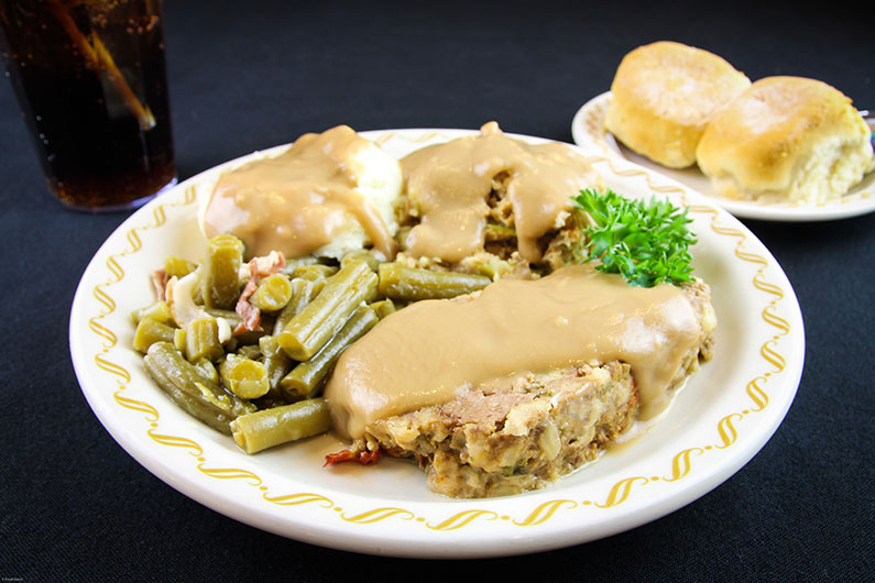 Order Homemade Meatloaf and Dressing food online from Tee Jaye Country Place store, Zanesville on bringmethat.com