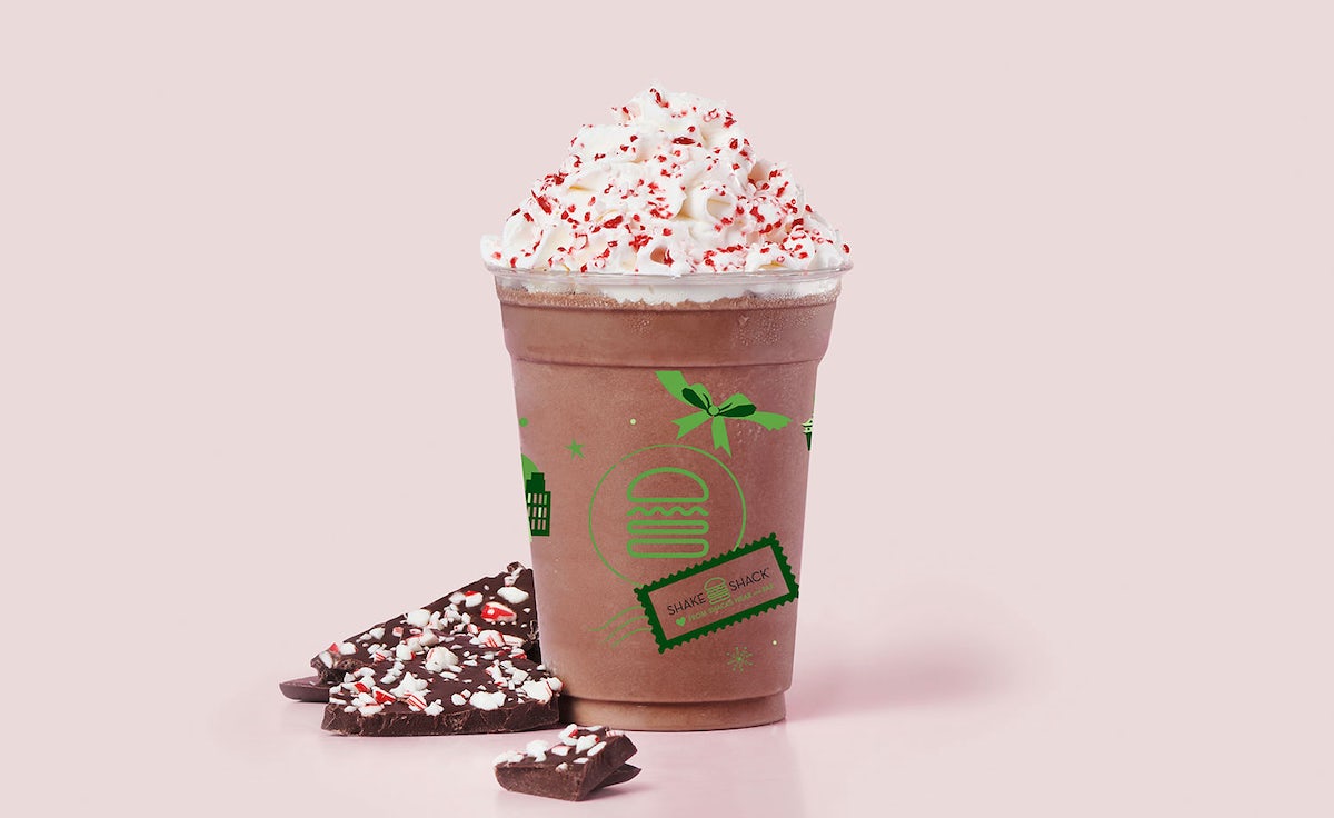 Order Chocolate Peppermint Shake food online from Shake Shack store, Larkspur on bringmethat.com