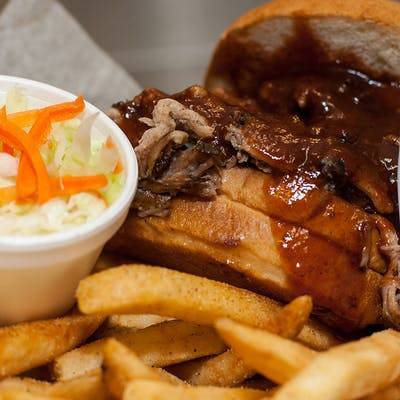 Order Barbecue Sandwich food online from Rooster Bbq Deli store, Saint Paul on bringmethat.com
