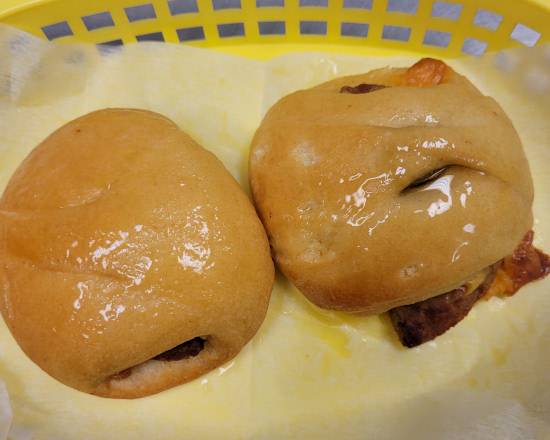 Order Sausage Patty Kolache food online from Sonny Donuts store, Sunnyvale on bringmethat.com