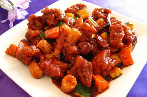 Order Beef Kung Pao  food online from Bao Gourmet Restaurant store, Bartlett on bringmethat.com