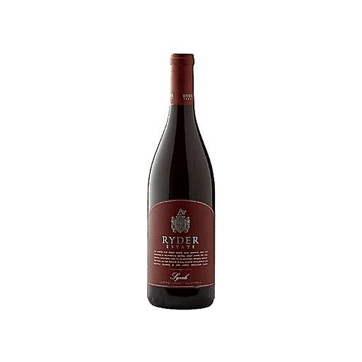 Order Ryder Estate Syrah (750 ML) 103642 food online from Bevmo! store, Chino on bringmethat.com