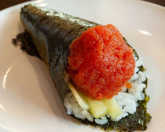 Order Spicy Tuna (Hand Roll) food online from Fish In a Bottle Sushi & Grill (Cypress) store, Cypress on bringmethat.com