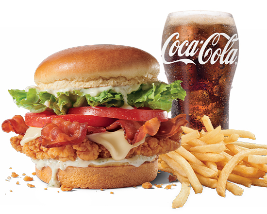 Order Large Homestyle Ranch Chicken Club Combo food online from Jack In The Box store, El Monte on bringmethat.com