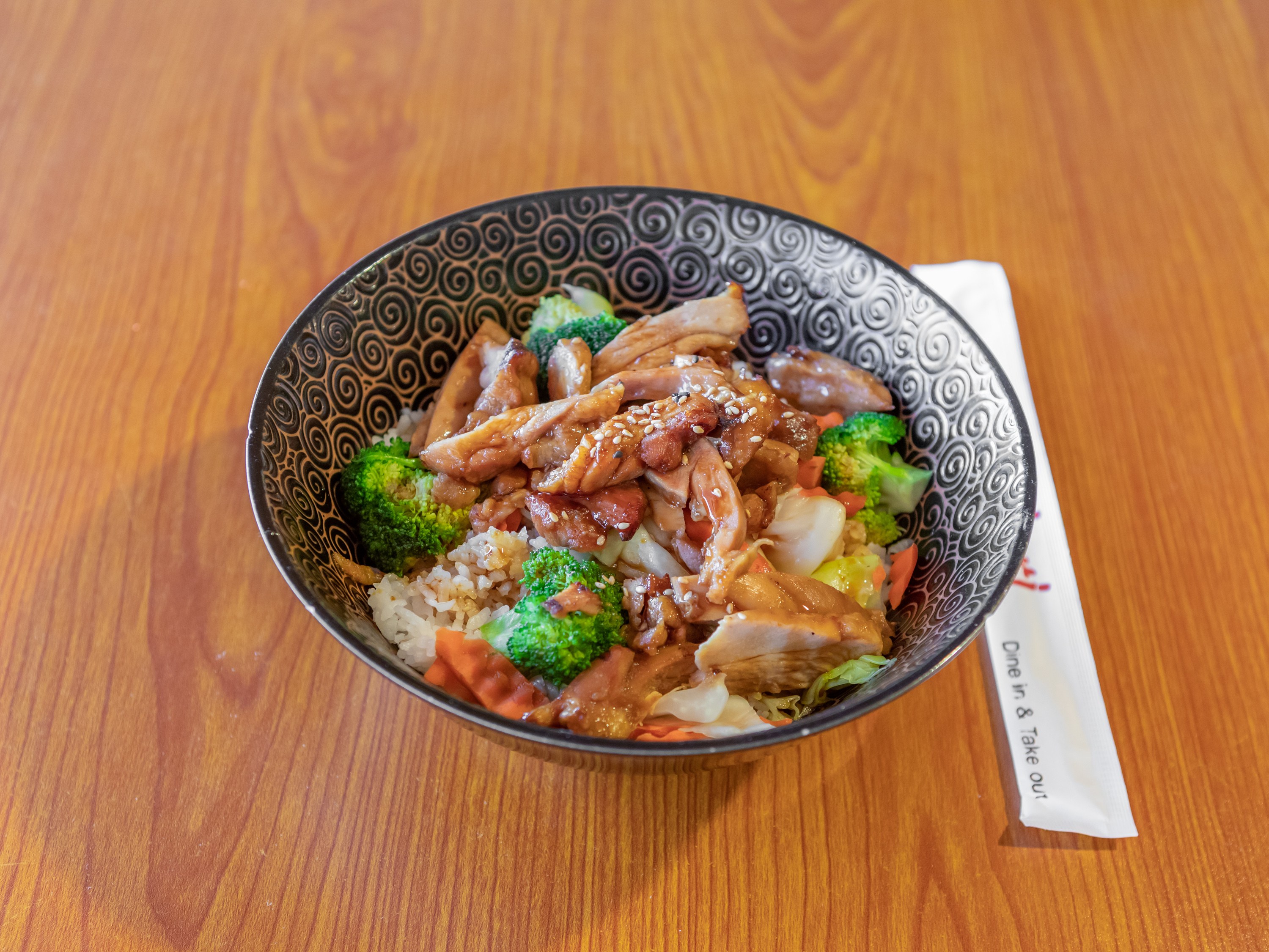 Order 5. Teriyaki Chicken Bowl food online from Nori Ramen And Sushi Bar store, Rio Rancho on bringmethat.com