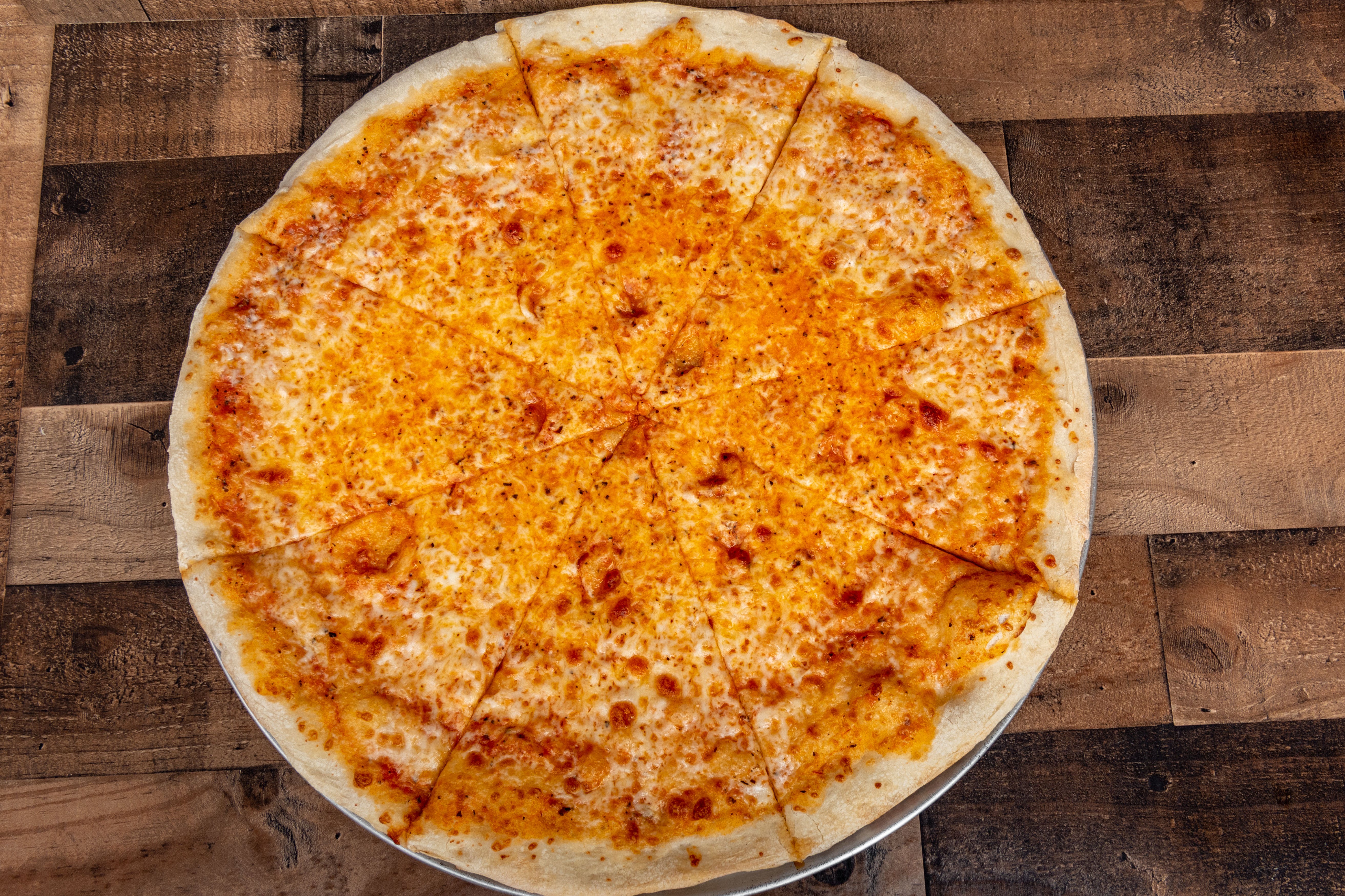 Order Cheese Pizza 18" - 8 Slices food online from San Remo Pizzeria store, San Diego on bringmethat.com