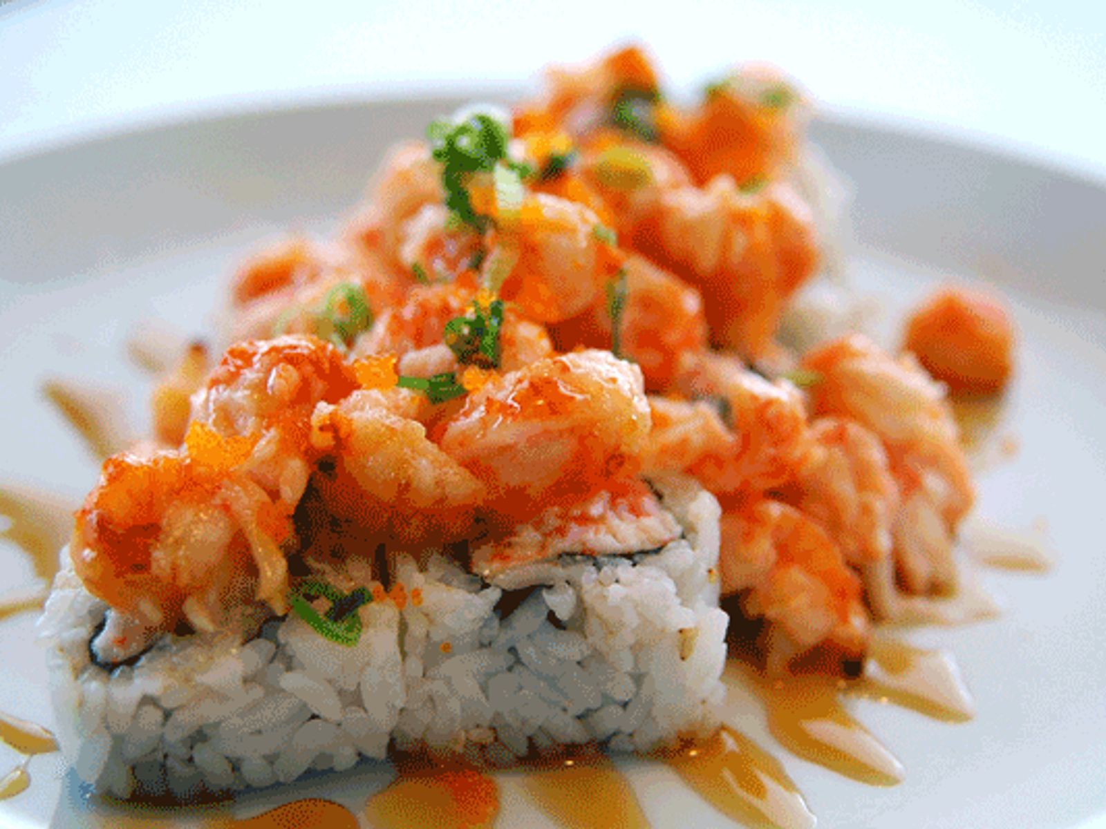 Order Baked Langostino Roll food online from Tom's Sushi House store, Los Angeles on bringmethat.com