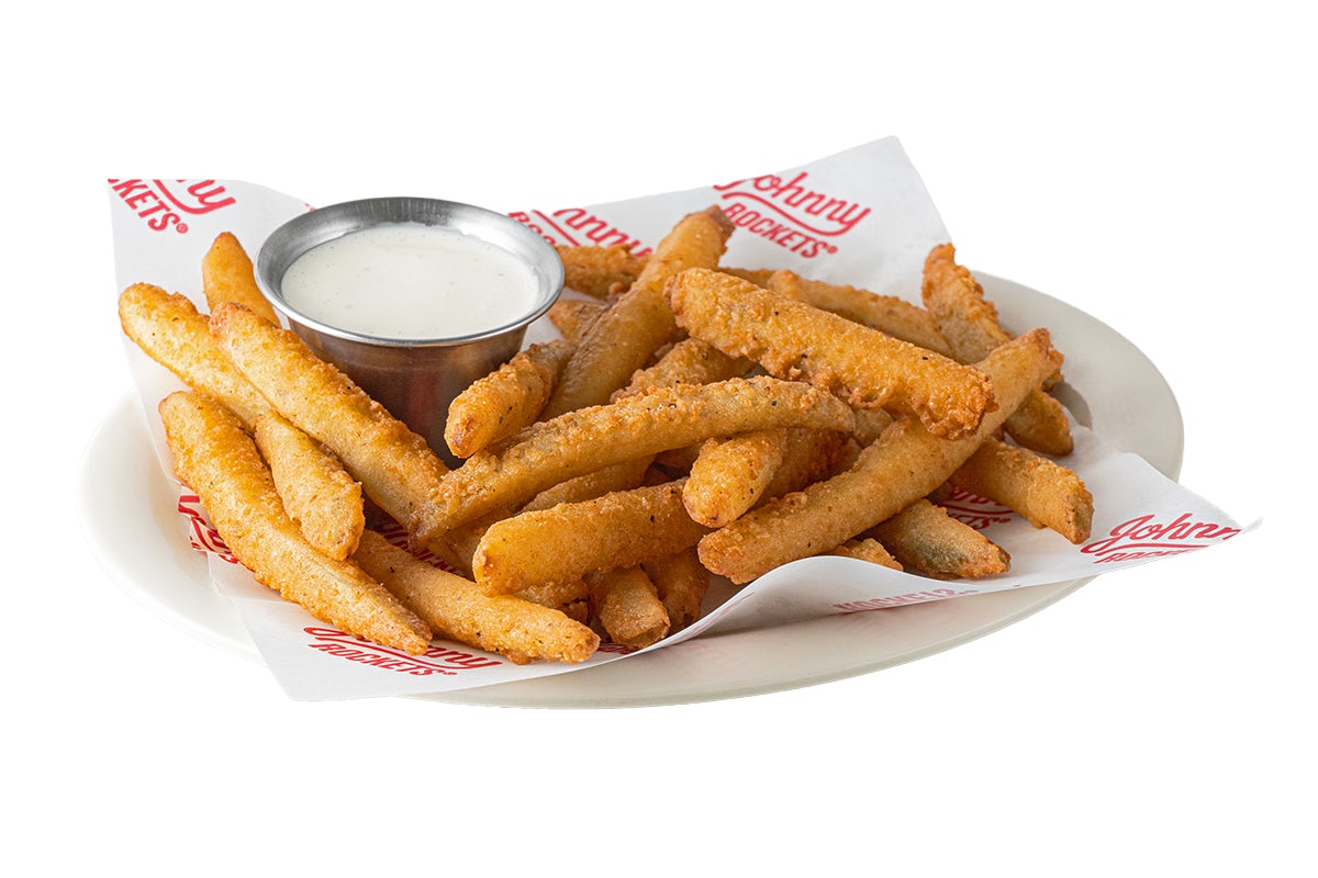 Order Pickle Fries food online from Johnny Rockets store, Santa Monica on bringmethat.com