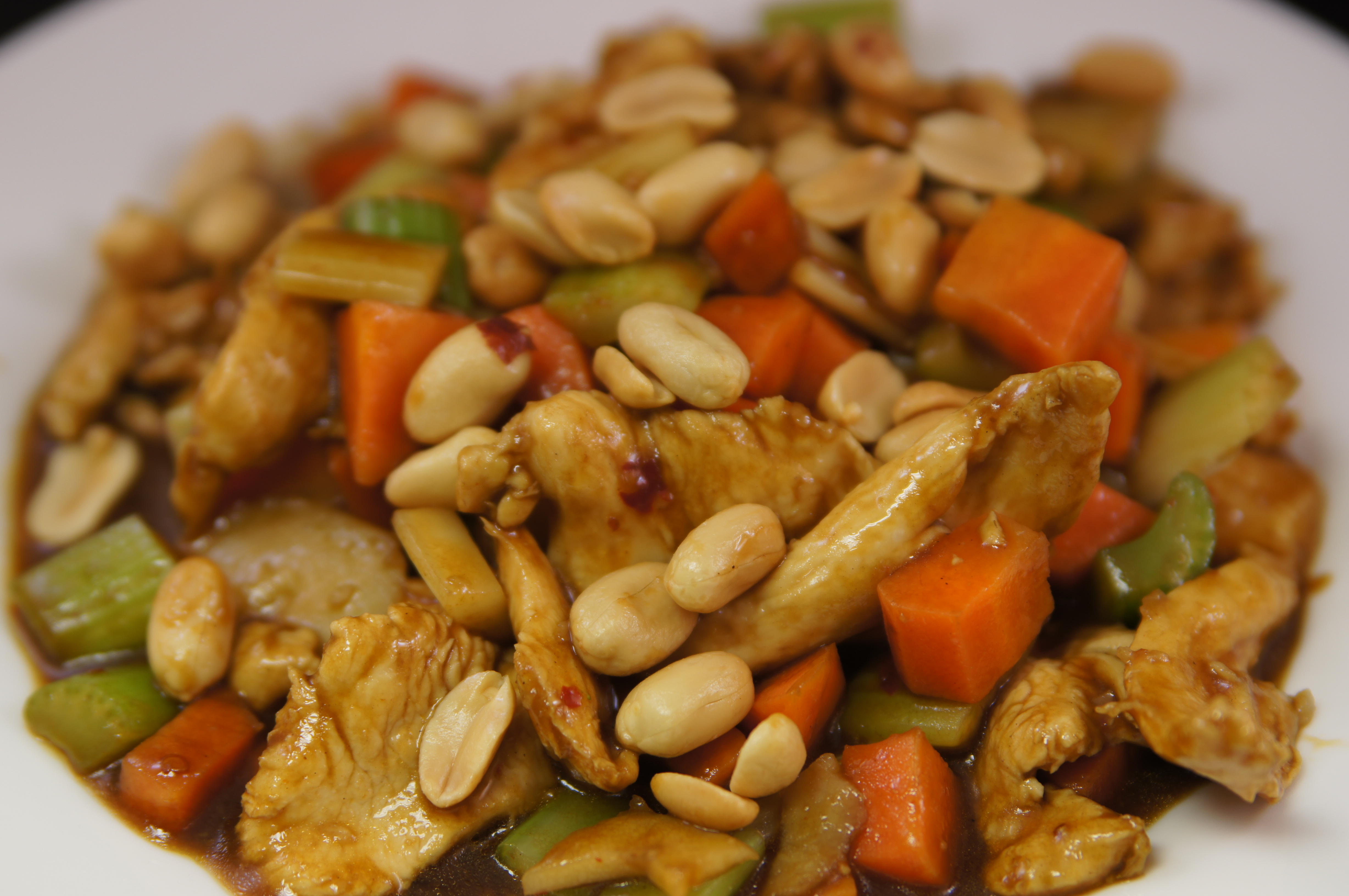 Order C6. Kung Pao Chicken food online from Ginger Wok store, Houston on bringmethat.com