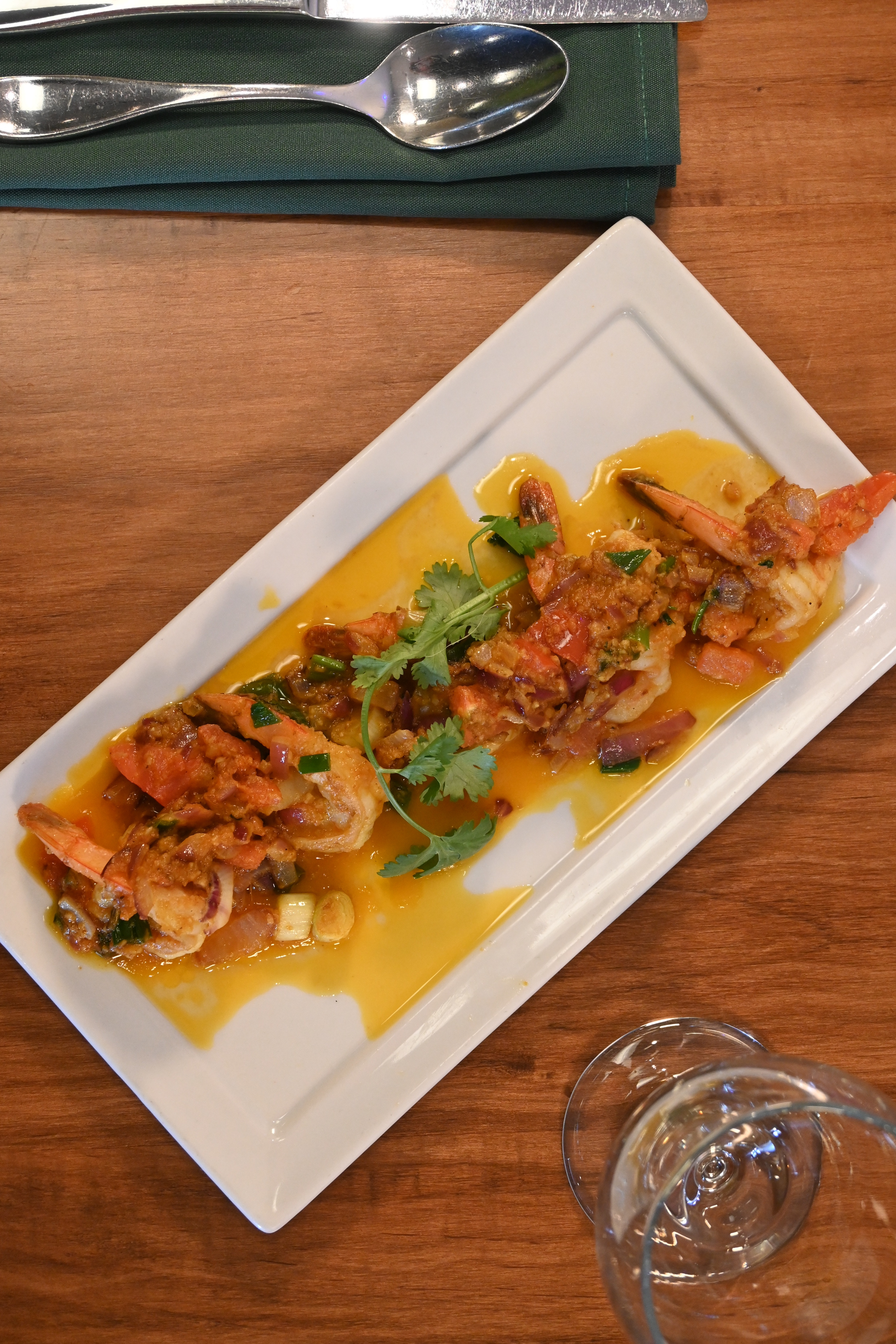 Order Lasooni Shrimp food online from Zaika Indian Cuisine store, Littleton on bringmethat.com