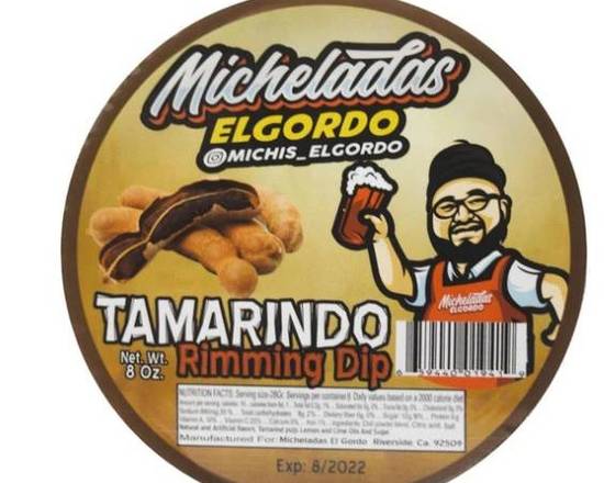 Order Micheladas El Gordo Tamarindo Rim Dip food online from Windy City Liquor Market store, El Cajon on bringmethat.com