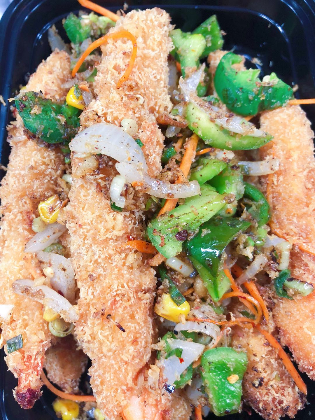 Order Salt and pepper shrimp food online from Kong's Kitchen store, Atlanta on bringmethat.com