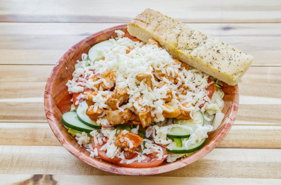 Order Buffalo Chicken Salad - Buffalo Chicken Salad food online from Nick's Pizza store, Castle Shannon on bringmethat.com