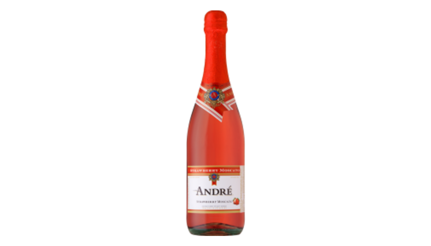 Order Andre Pink Moscato Champagne Blend Sparkling Wine 750mL food online from Orcutt Liquor & Deli store, Orcutt on bringmethat.com