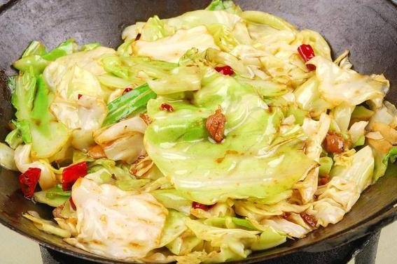 Order Dry Pot Cabbage wPork Slices food online from Wu Er by WOW Barbecue store, Brookline on bringmethat.com