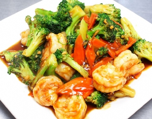 Order 71. Shrimp with Broccoli food online from Best wok store, Nashville on bringmethat.com