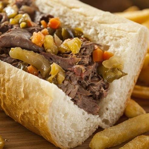 Order Italian Beef  food online from Dogmahal Doghaus store, Grand Forks on bringmethat.com