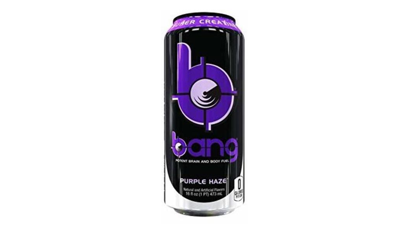 Order Bang Energy Purple Haze 16oz Can food online from Country Cousins Liquor & Jr Market store, Sylmar on bringmethat.com