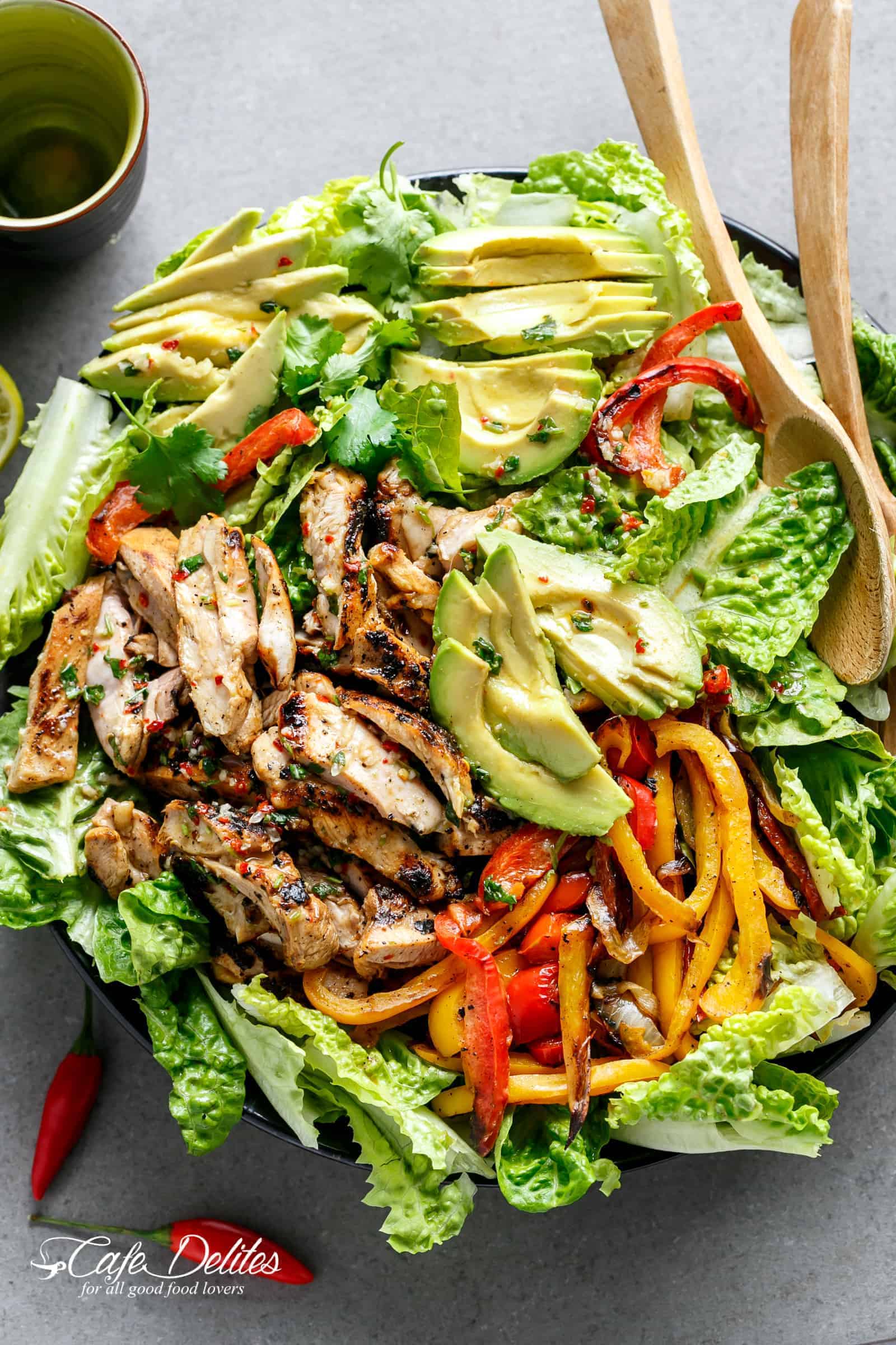 Order Fajita Salad food online from Toreros Mexican Restaurant store, Cary on bringmethat.com