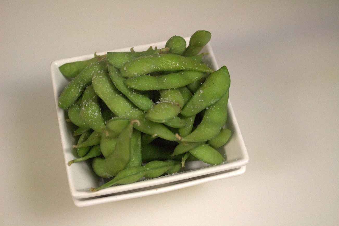 Order Edamame Plate food online from The Gokan by Musashi store, Seattle on bringmethat.com