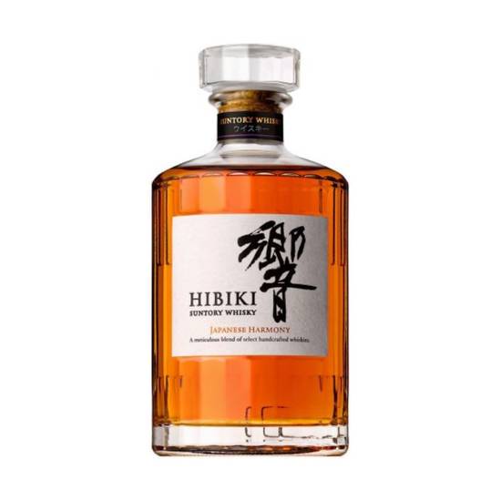 Order Hibiki Japanese Harmony Whiskey 750ml | 43% abv food online from Pink Dot Logan Heights store, San Diego on bringmethat.com