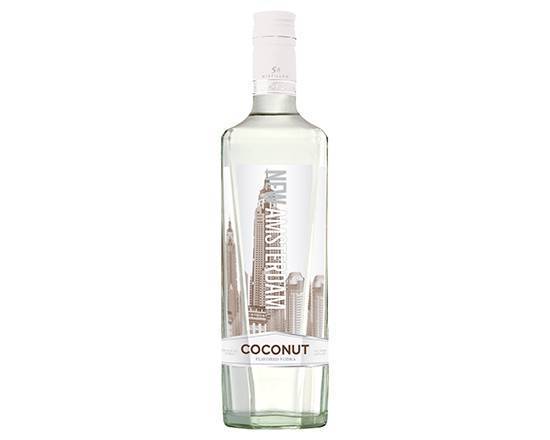 Order New Amsterdam Coconut Flavored, 750mL vodka (35.0% ABV) food online from Signal Liquor store, Signal Hill on bringmethat.com