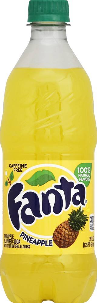 Order Fanta · Pineapple Soda (20 fl oz) food online from Mesa Liquor store, Mesa on bringmethat.com