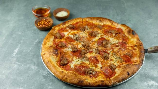 Order Salsiccia - 10" food online from Patxi's Pizza store, Seattle on bringmethat.com