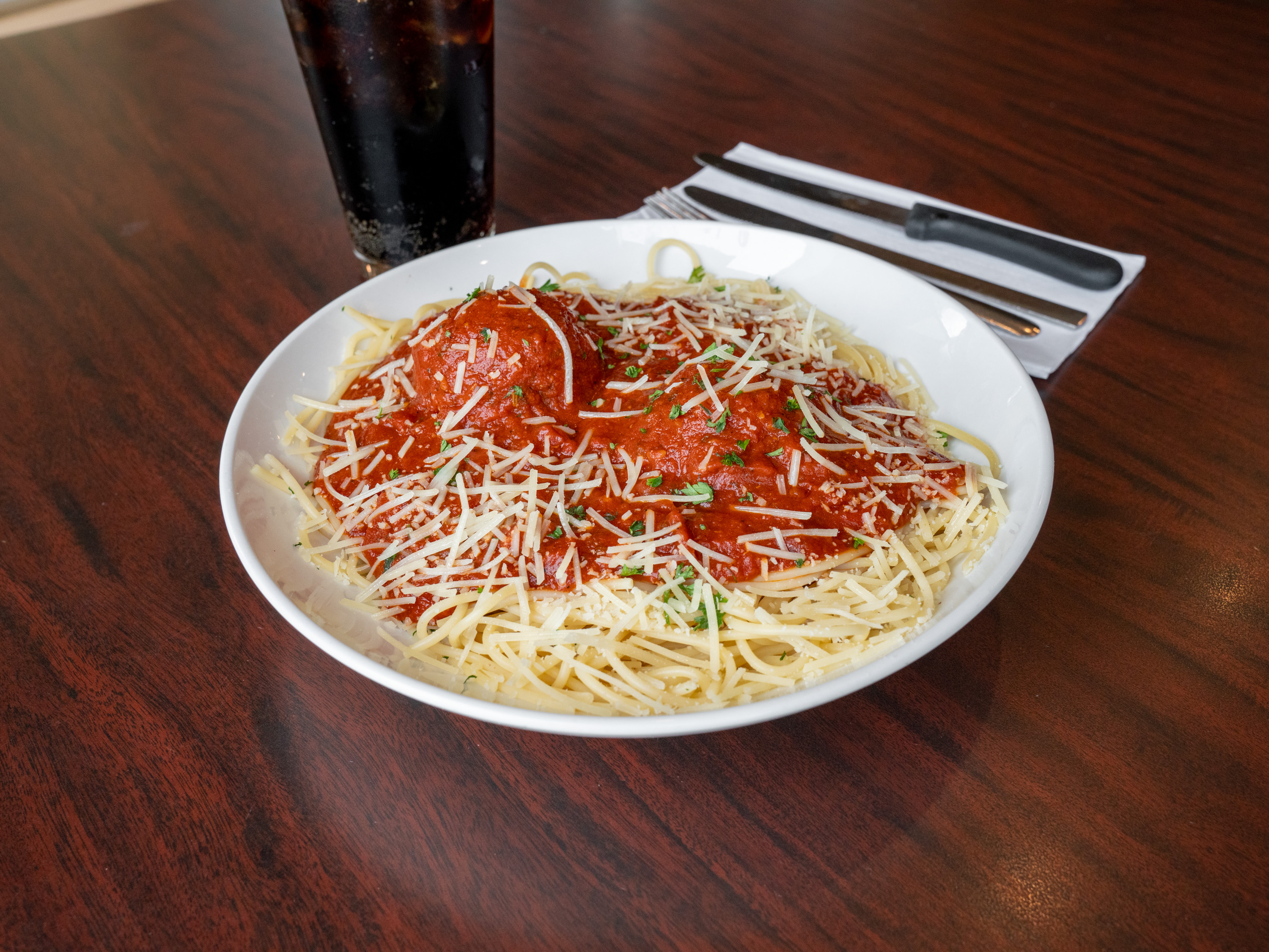 Order Pasta and Meatballs food online from Concord Family Restaurant store, Mentor on bringmethat.com